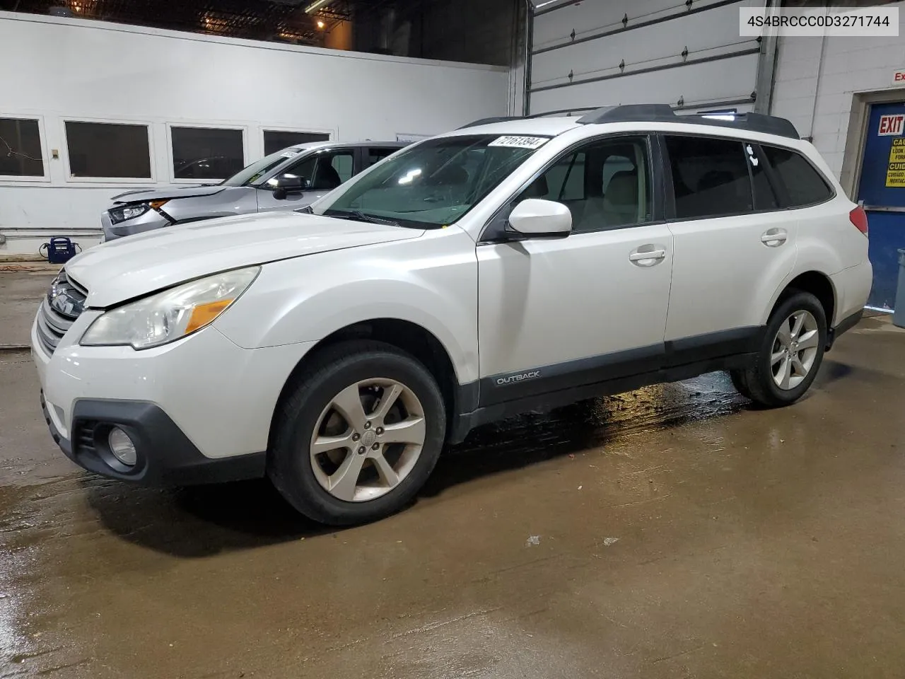 2013 Subaru Outback 2.5I Premium VIN: 4S4BRCCC0D3271744 Lot: 72161394