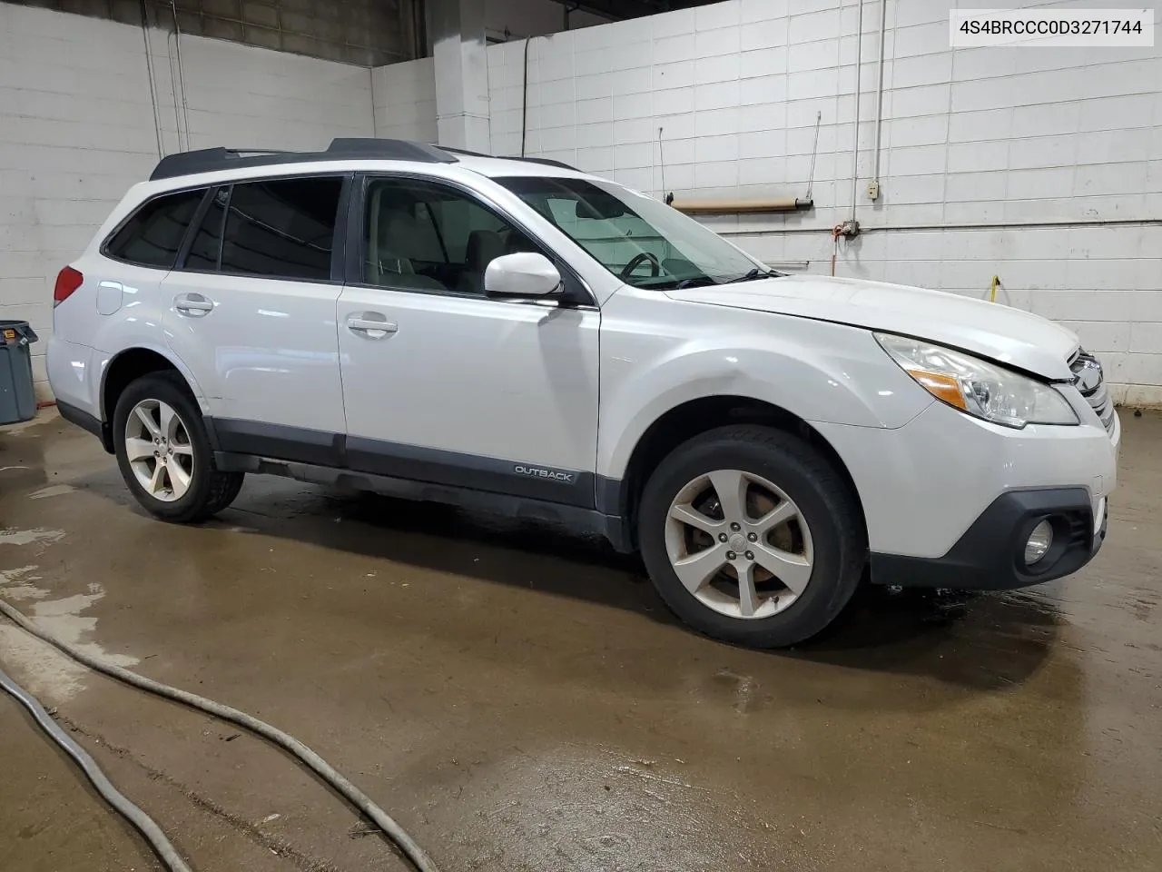 2013 Subaru Outback 2.5I Premium VIN: 4S4BRCCC0D3271744 Lot: 72161394