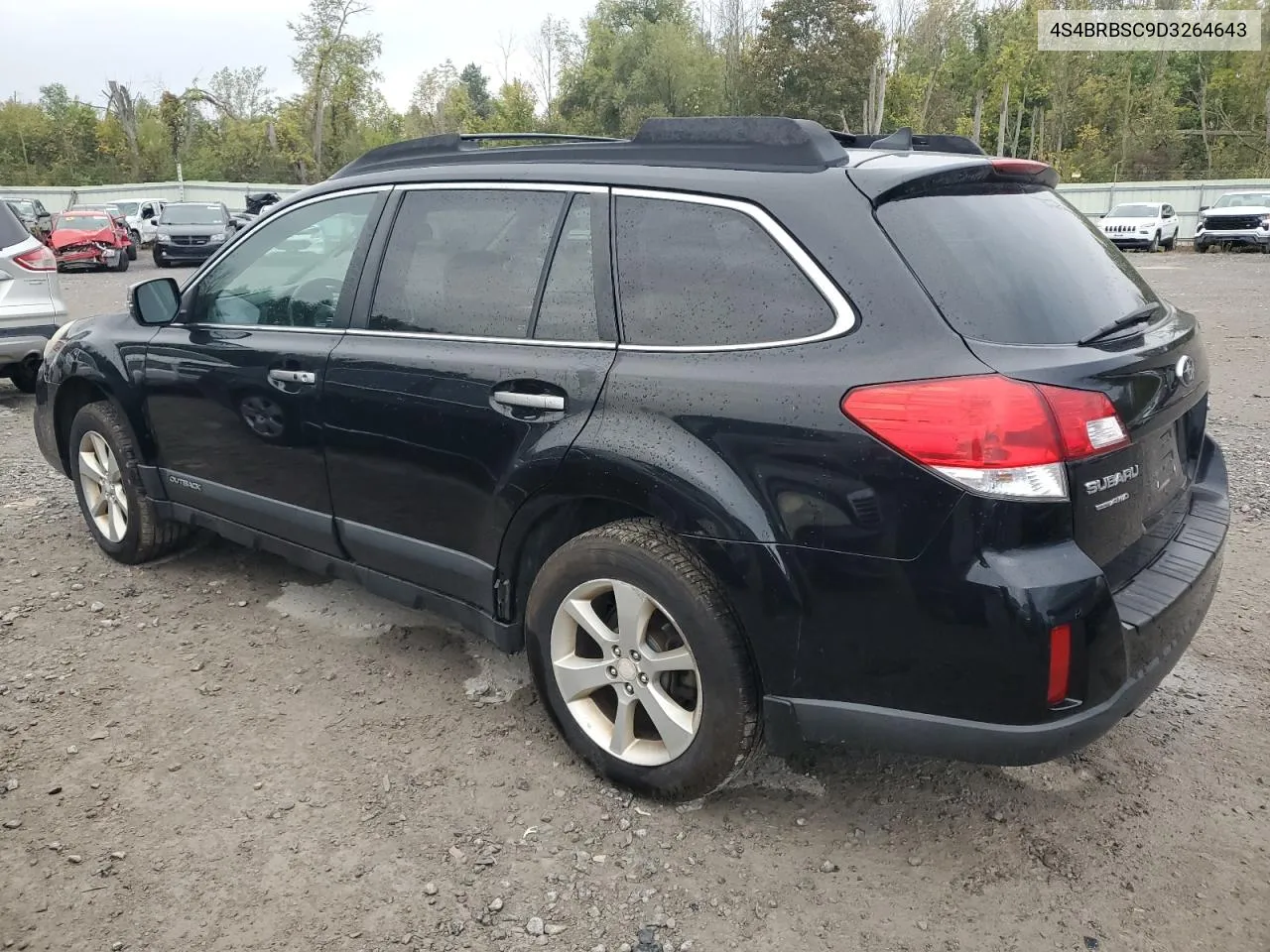 2013 Subaru Outback 2.5I Limited VIN: 4S4BRBSC9D3264643 Lot: 72497644