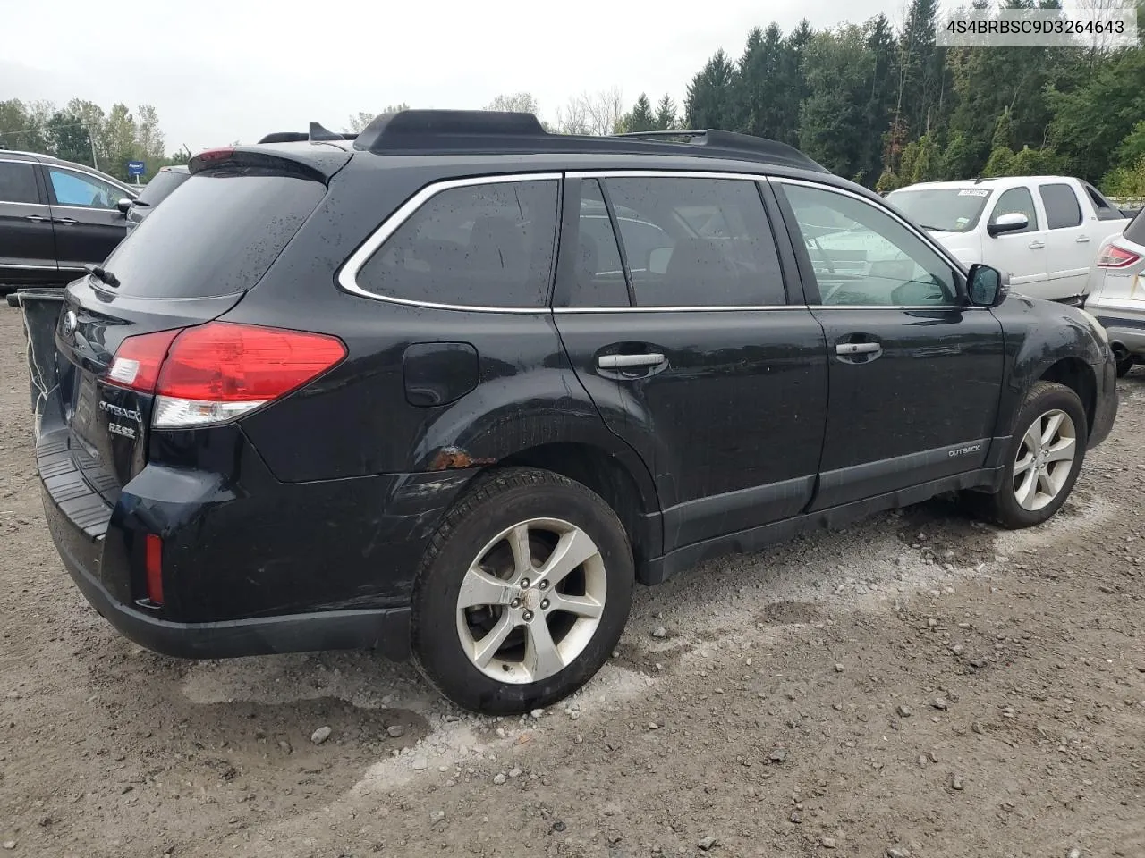 2013 Subaru Outback 2.5I Limited VIN: 4S4BRBSC9D3264643 Lot: 72497644