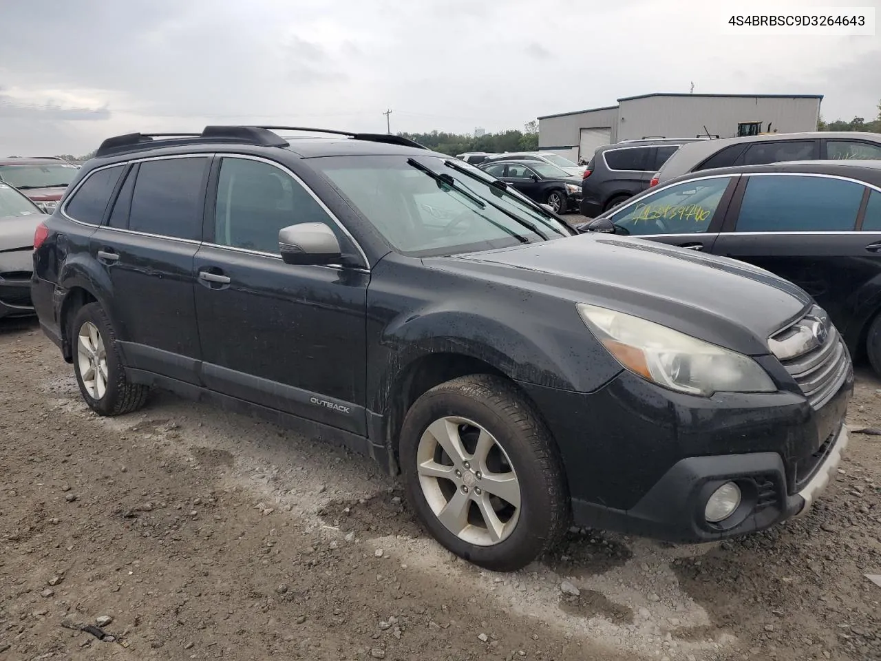 2013 Subaru Outback 2.5I Limited VIN: 4S4BRBSC9D3264643 Lot: 72497644