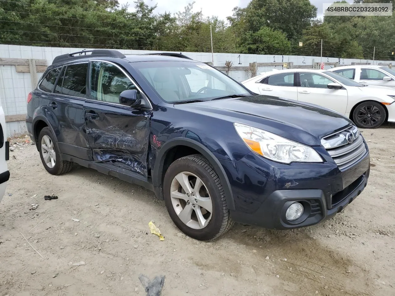 2013 Subaru Outback 2.5I Premium VIN: 4S4BRBCC2D3238092 Lot: 73353424