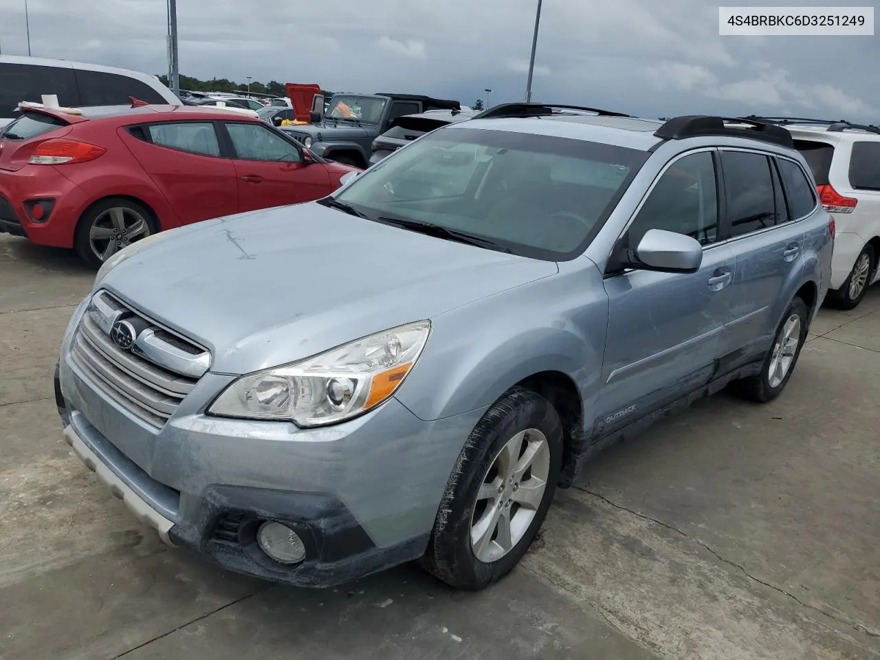 2013 Subaru Outback 2.5I Limited VIN: 4S4BRBKC6D3251249 Lot: 74289504