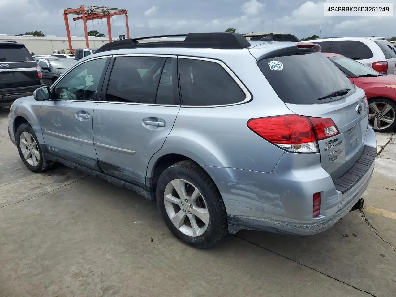 2013 Subaru Outback 2.5I Limited VIN: 4S4BRBKC6D3251249 Lot: 74289504