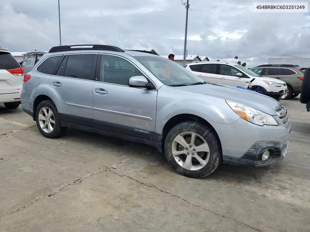 2013 Subaru Outback 2.5I Limited VIN: 4S4BRBKC6D3251249 Lot: 74289504