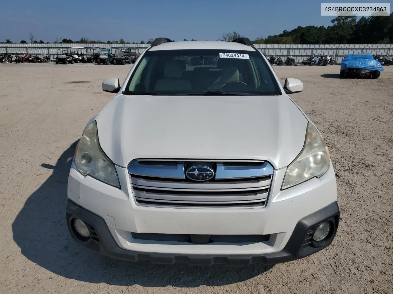 2013 Subaru Outback 2.5I Premium VIN: 4S4BRCCCXD3234863 Lot: 74824414