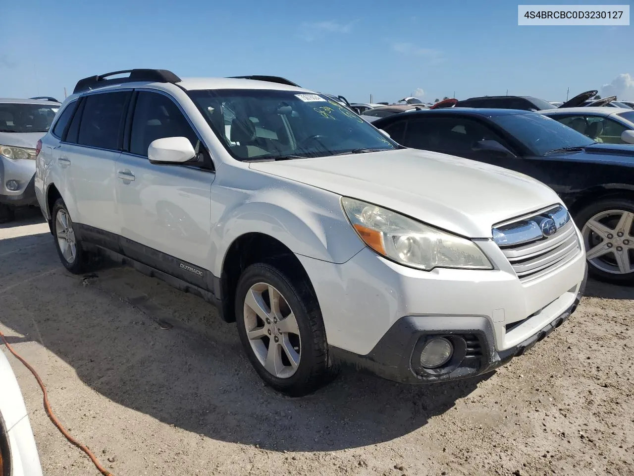 2013 Subaru Outback 2.5I Premium VIN: 4S4BRCBC0D3230127 Lot: 75076024