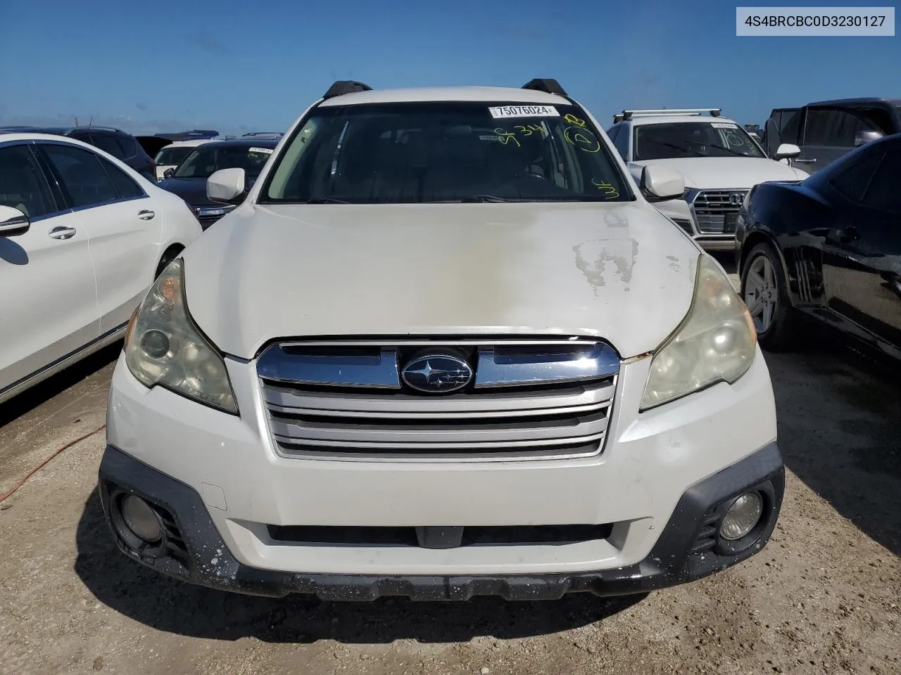 2013 Subaru Outback 2.5I Premium VIN: 4S4BRCBC0D3230127 Lot: 75076024