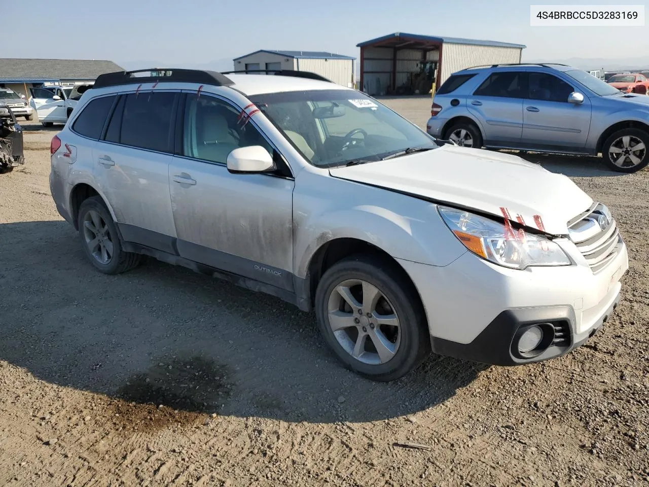 2013 Subaru Outback 2.5I Premium VIN: 4S4BRBCC5D3283169 Lot: 75402544