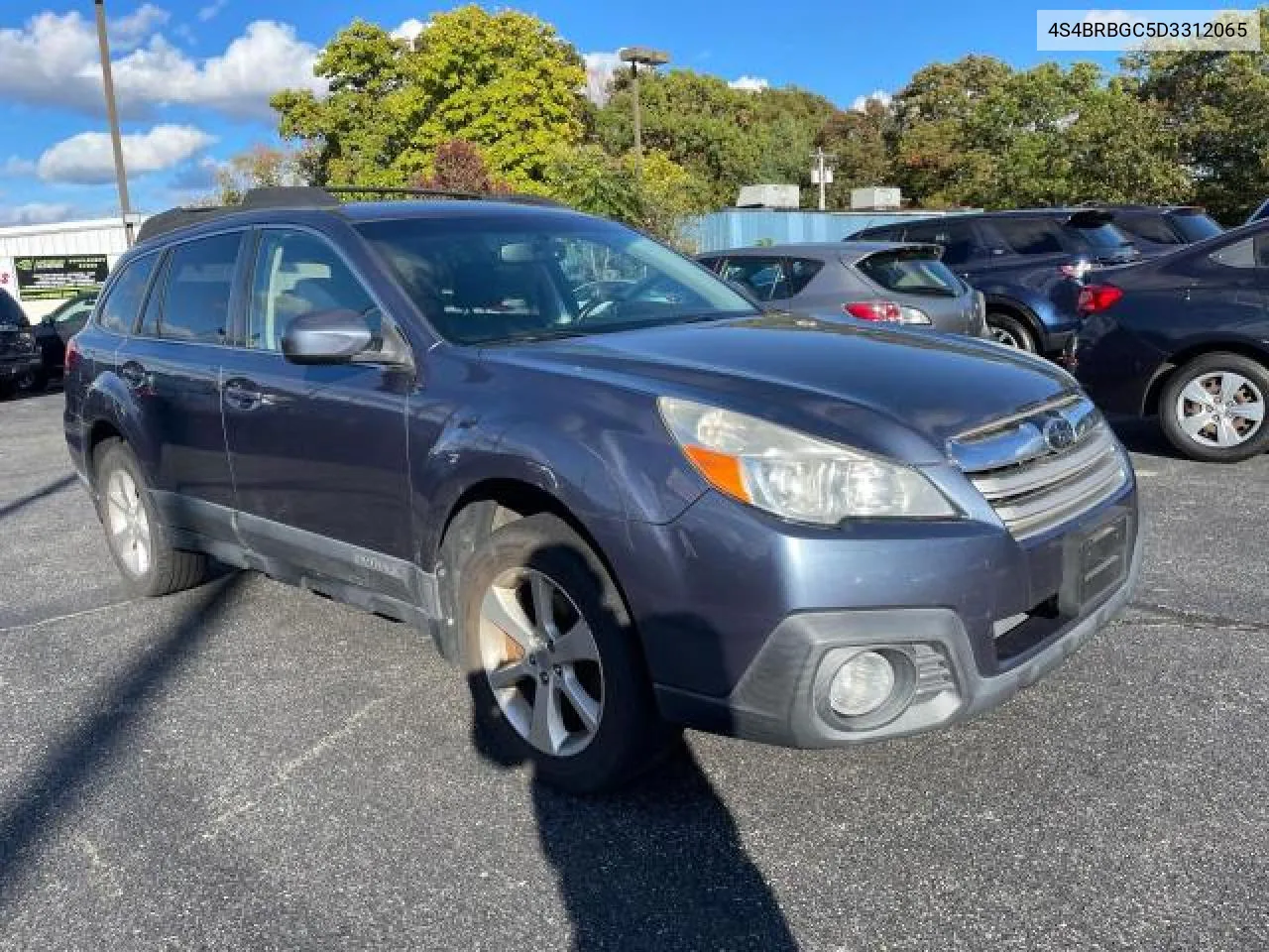 2013 Subaru Outback 2.5I Premium VIN: 4S4BRBGC5D3312065 Lot: 76592004