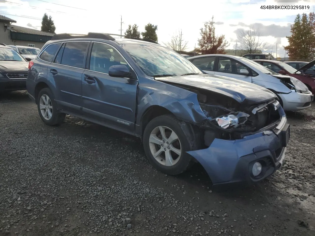 2013 Subaru Outback 2.5I Limited VIN: 4S4BRBKCXD3295819 Lot: 77586994