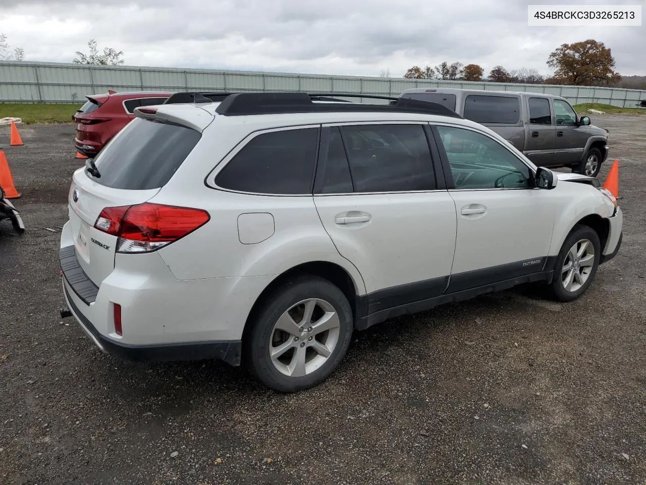 2013 Subaru Outback 2.5I Limited VIN: 4S4BRCKC3D3265213 Lot: 77591964