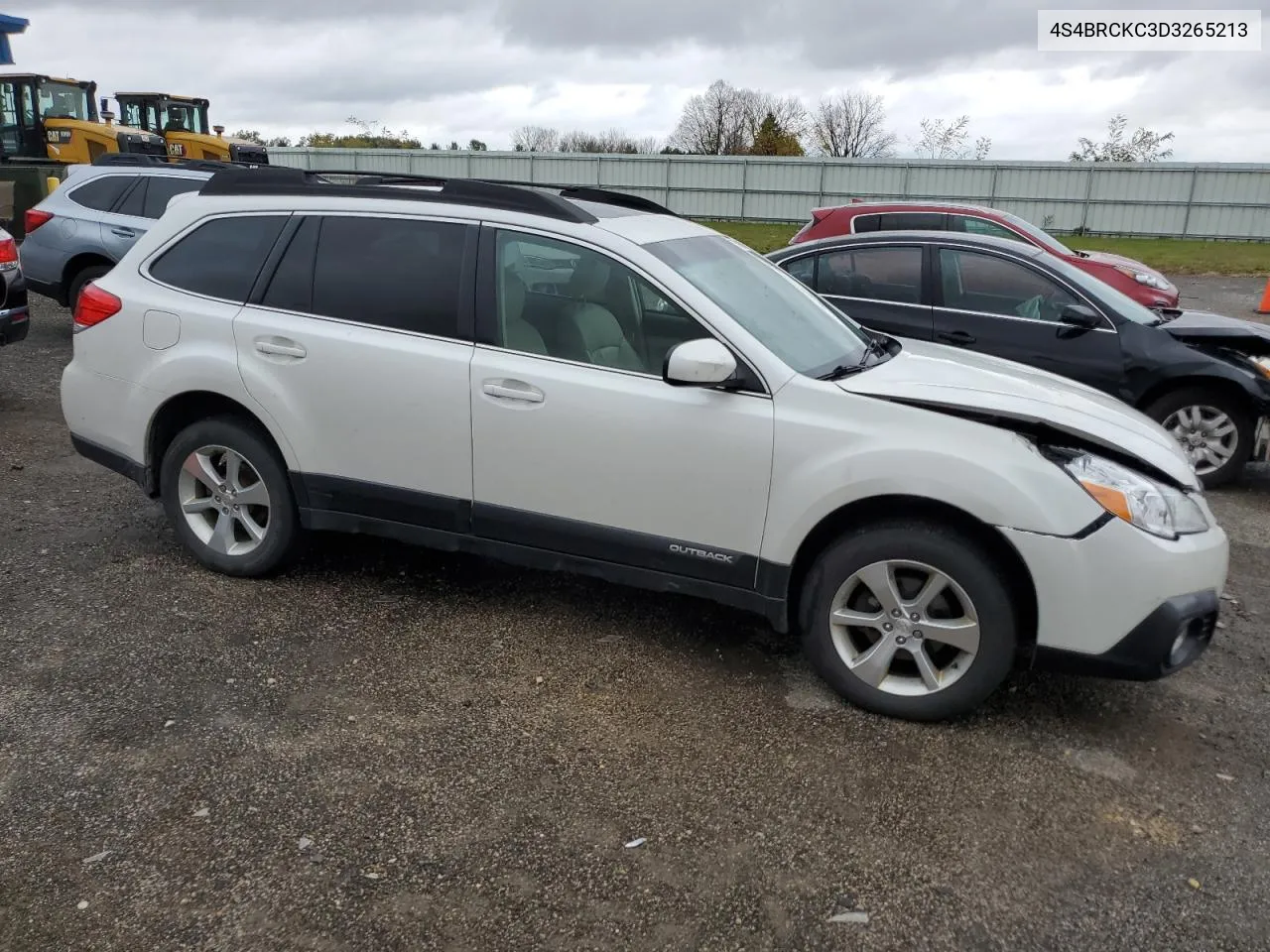 2013 Subaru Outback 2.5I Limited VIN: 4S4BRCKC3D3265213 Lot: 77591964