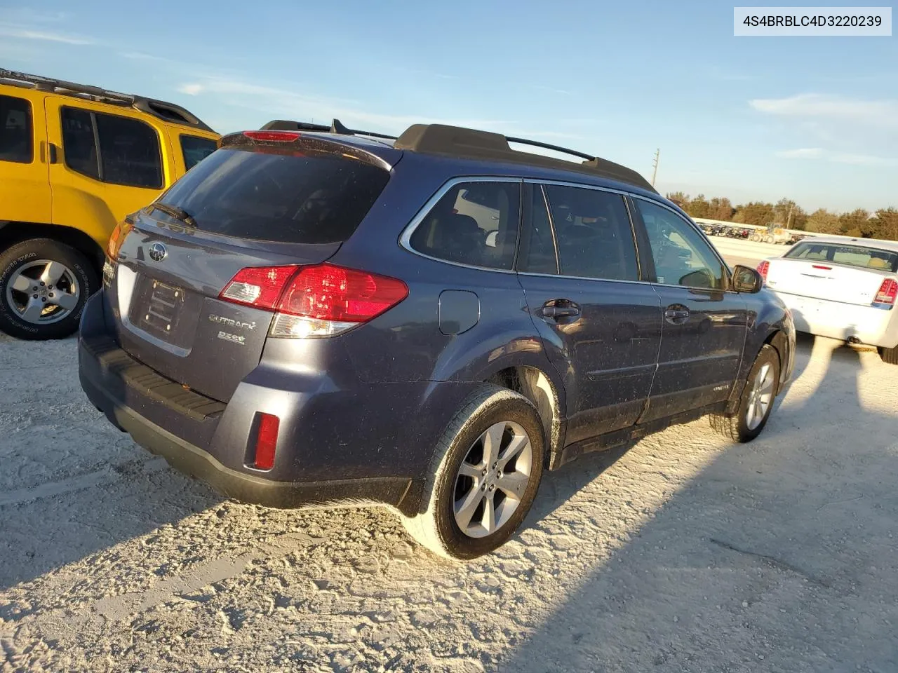 2013 Subaru Outback 2.5I Limited VIN: 4S4BRBLC4D3220239 Lot: 77627954