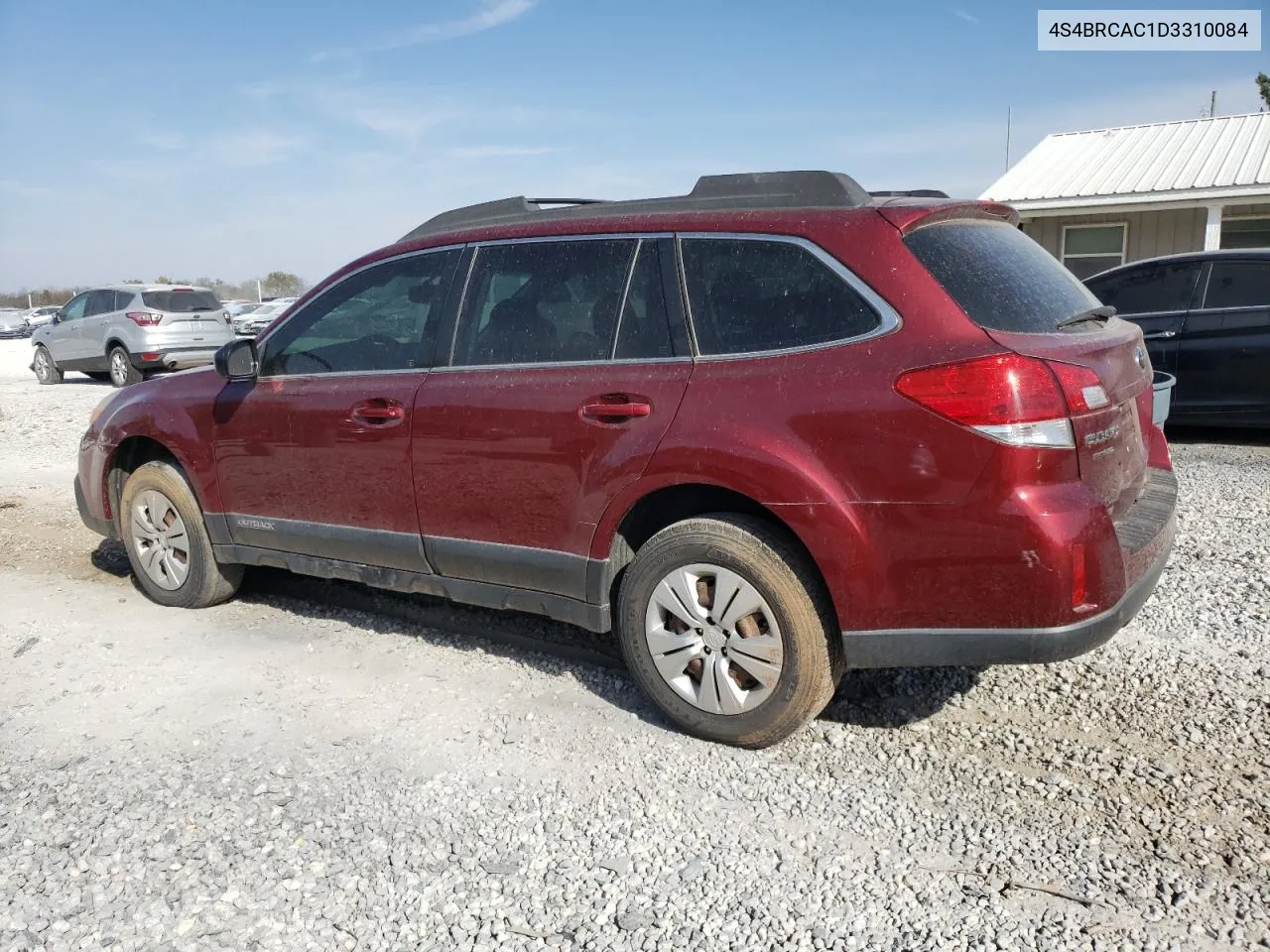 2013 Subaru Outback 2.5I VIN: 4S4BRCAC1D3310084 Lot: 77676504