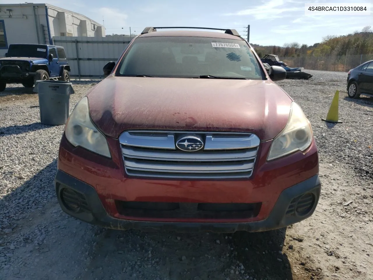 2013 Subaru Outback 2.5I VIN: 4S4BRCAC1D3310084 Lot: 77676504