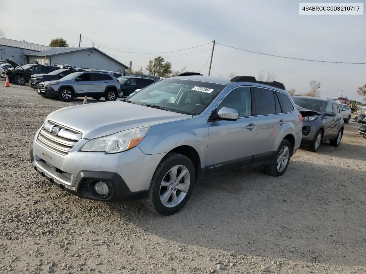 2013 Subaru Outback 2.5I Premium VIN: 4S4BRCCC0D3210717 Lot: 77832054