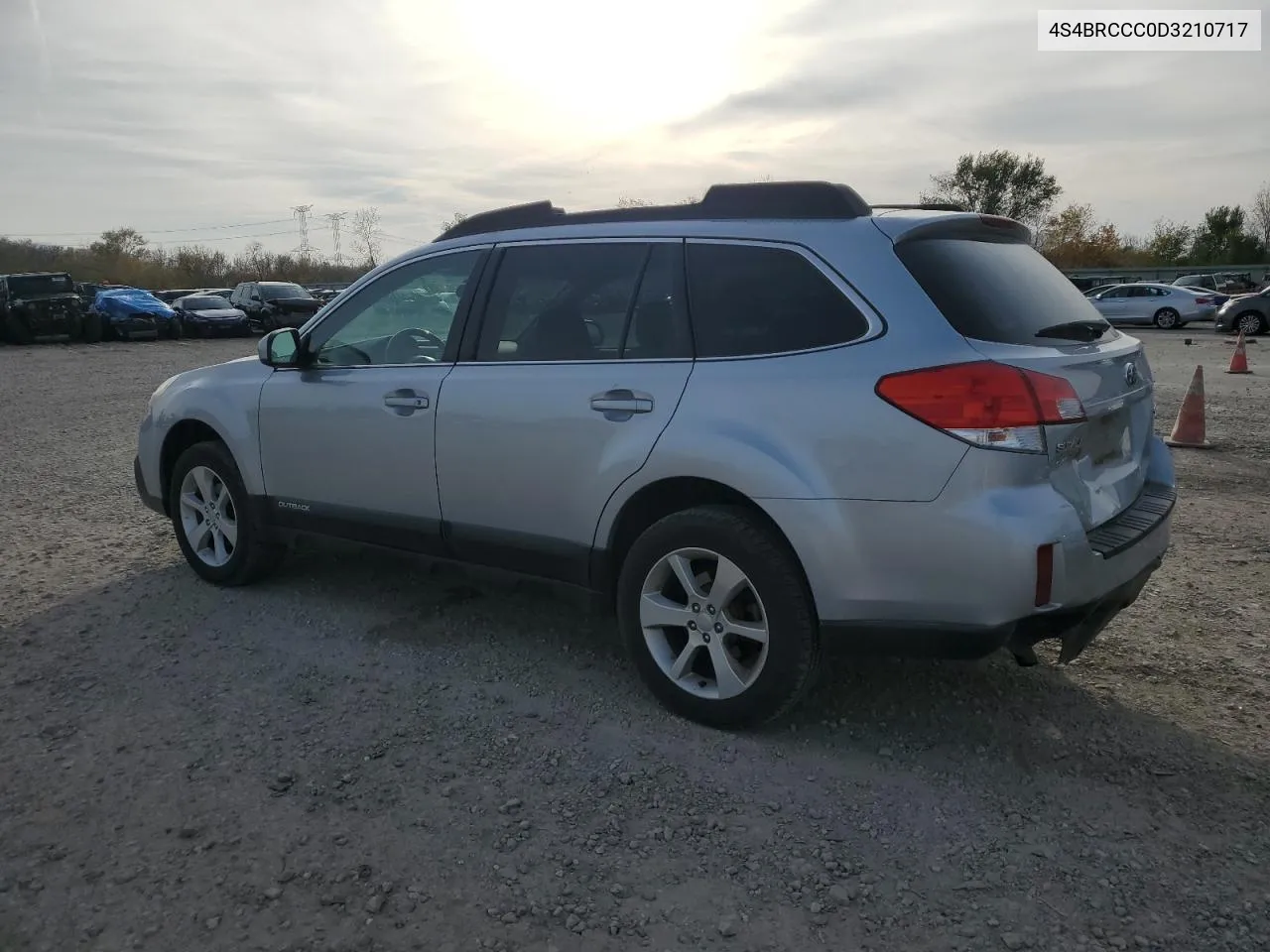 2013 Subaru Outback 2.5I Premium VIN: 4S4BRCCC0D3210717 Lot: 77832054