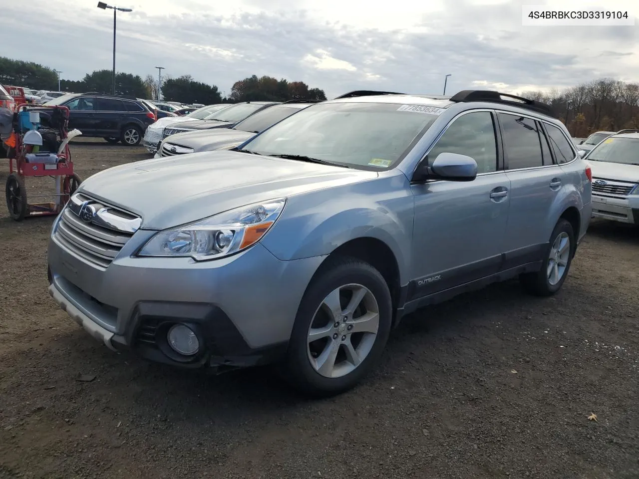 2013 Subaru Outback 2.5I Limited VIN: 4S4BRBKC3D3319104 Lot: 77853634