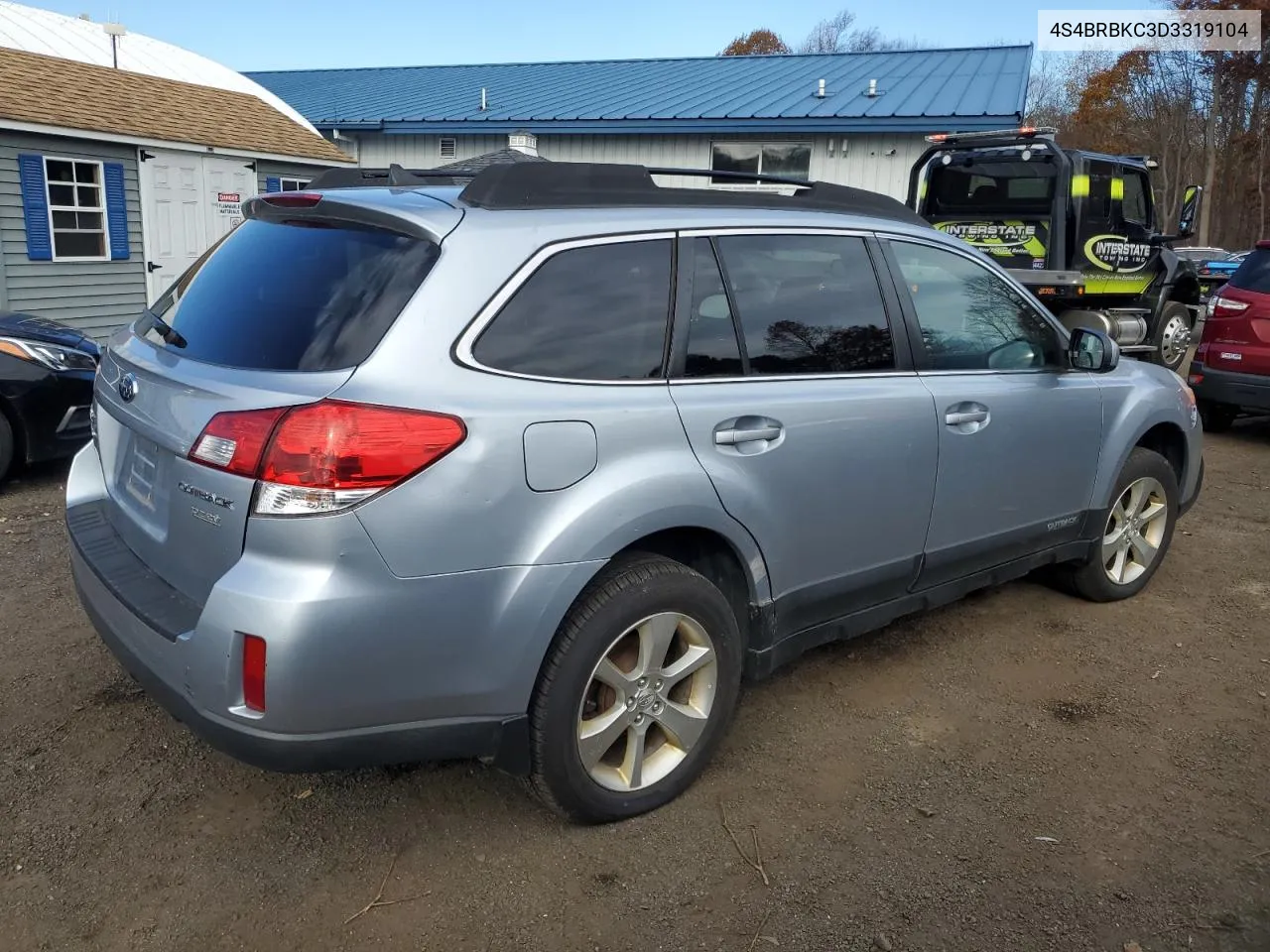 2013 Subaru Outback 2.5I Limited VIN: 4S4BRBKC3D3319104 Lot: 77853634