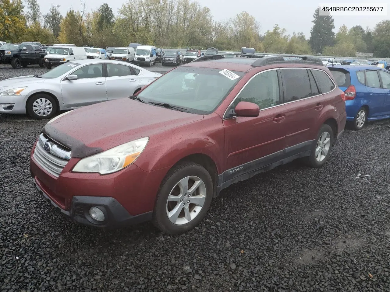 2013 Subaru Outback 2.5I Premium VIN: 4S4BRBGC2D3255677 Lot: 78552904