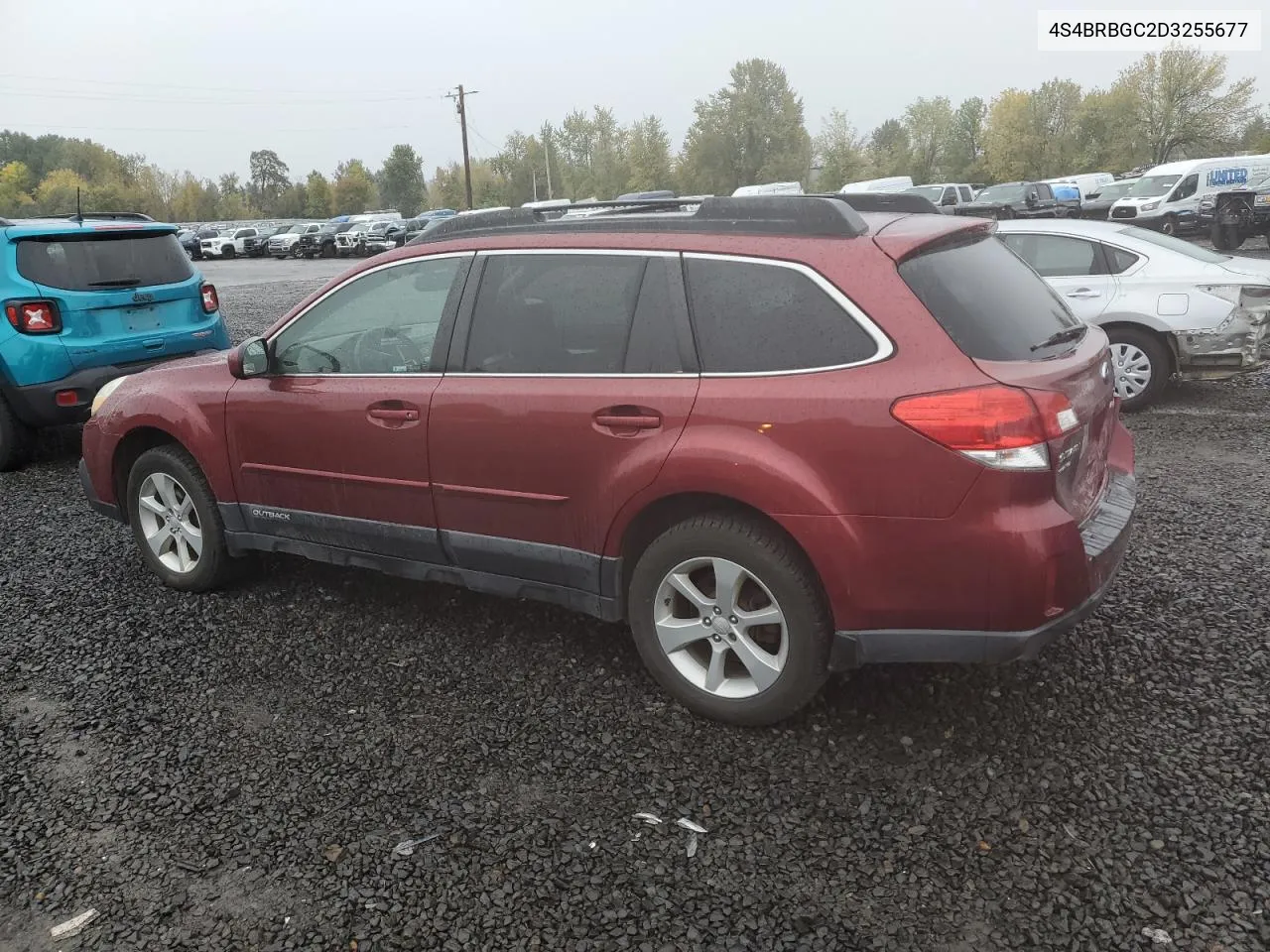 2013 Subaru Outback 2.5I Premium VIN: 4S4BRBGC2D3255677 Lot: 78552904