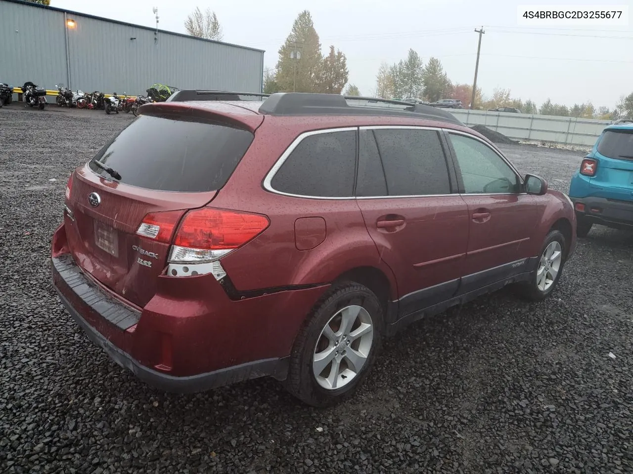 2013 Subaru Outback 2.5I Premium VIN: 4S4BRBGC2D3255677 Lot: 78552904