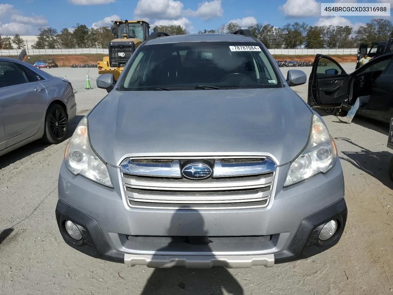 2013 Subaru Outback 2.5I Premium VIN: 4S4BRCGCXD3316988 Lot: 78787084