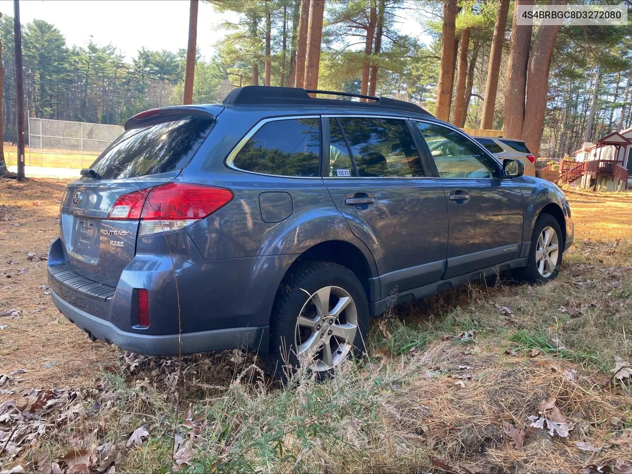 2013 Subaru Outback 2.5I Premium VIN: 4S4BRBGC8D3272080 Lot: 78941714