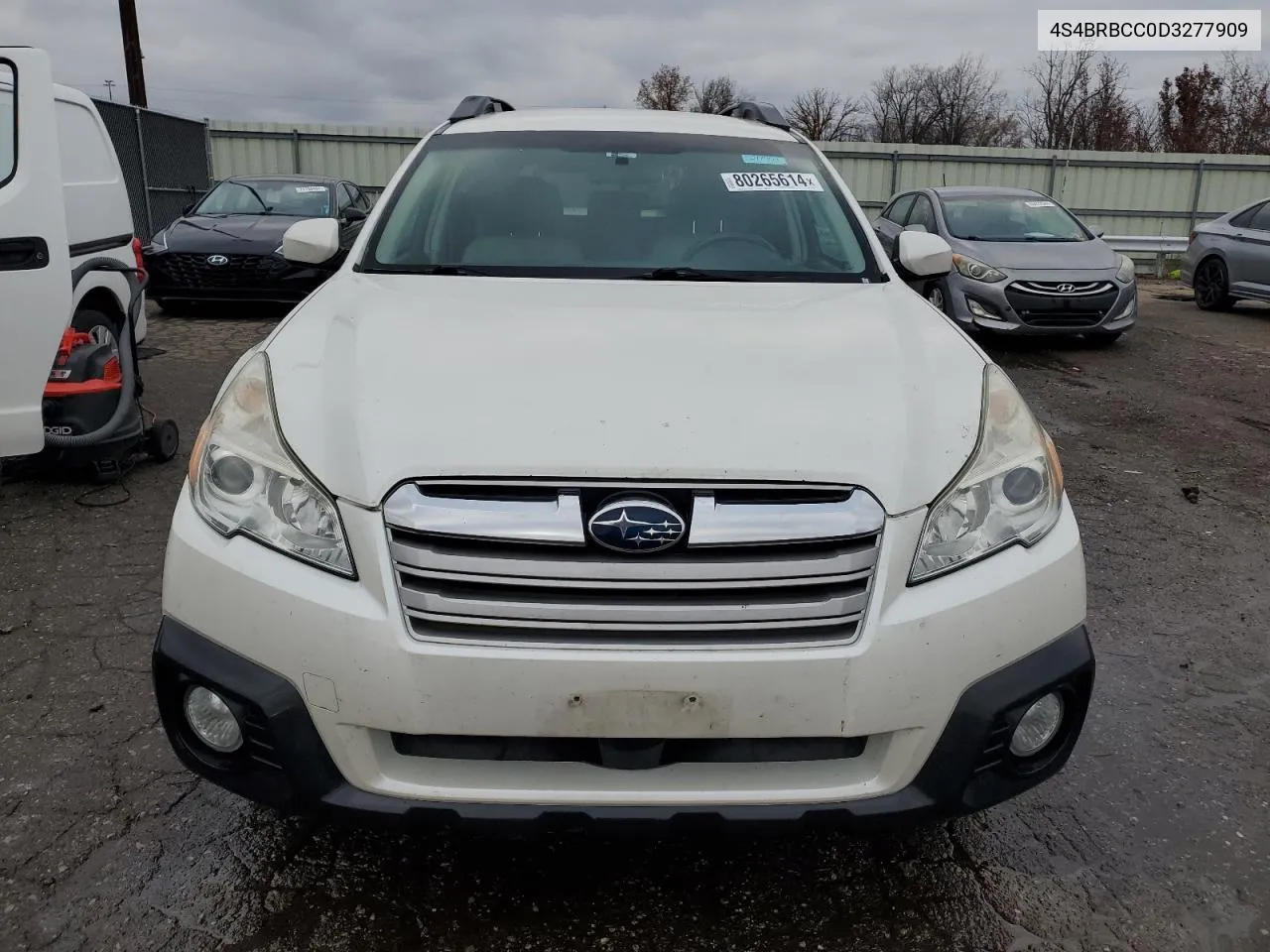 2013 Subaru Outback 2.5I Premium VIN: 4S4BRBCC0D3277909 Lot: 80265614