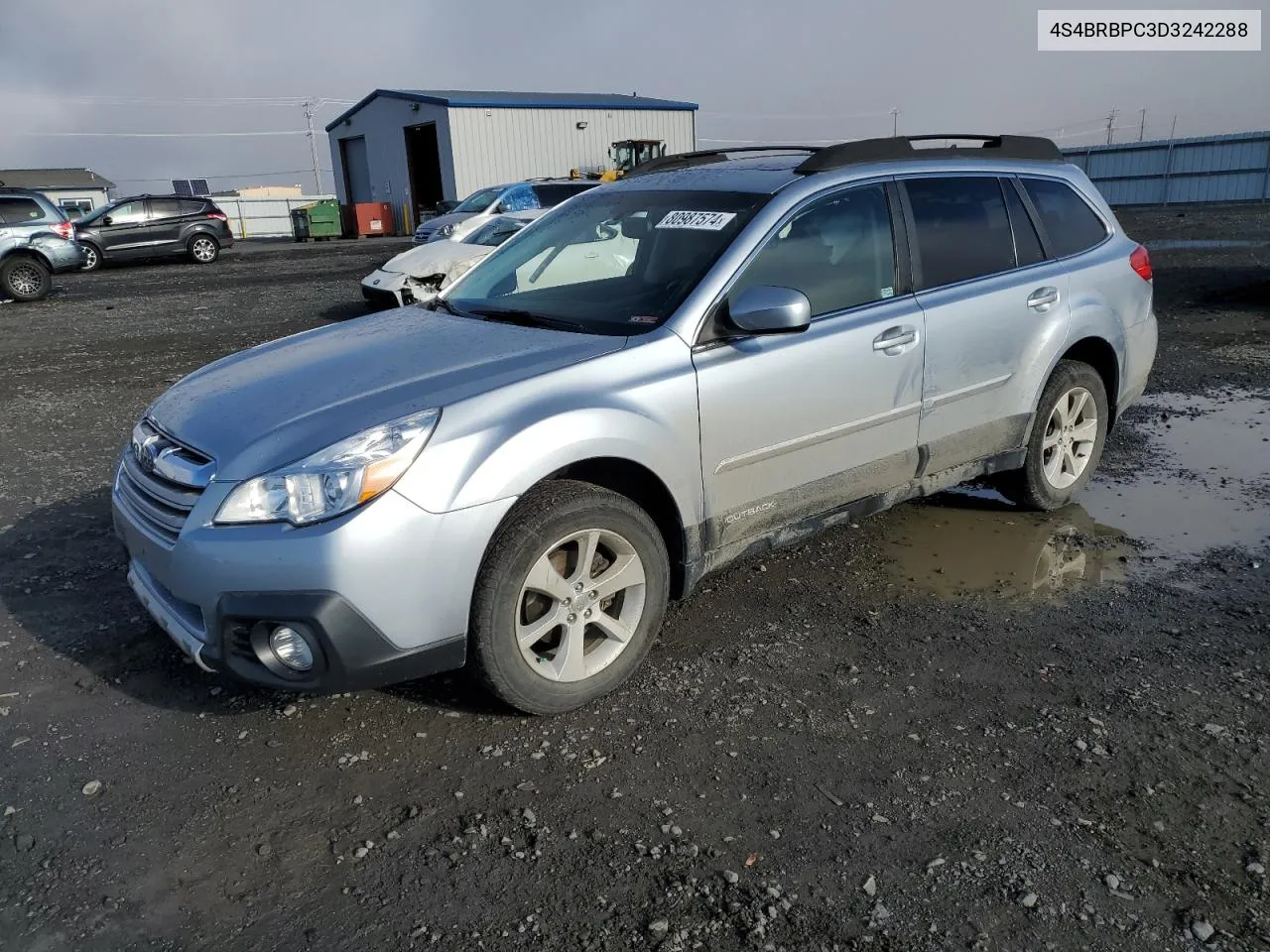 2013 Subaru Outback 2.5I Limited VIN: 4S4BRBPC3D3242288 Lot: 80987574