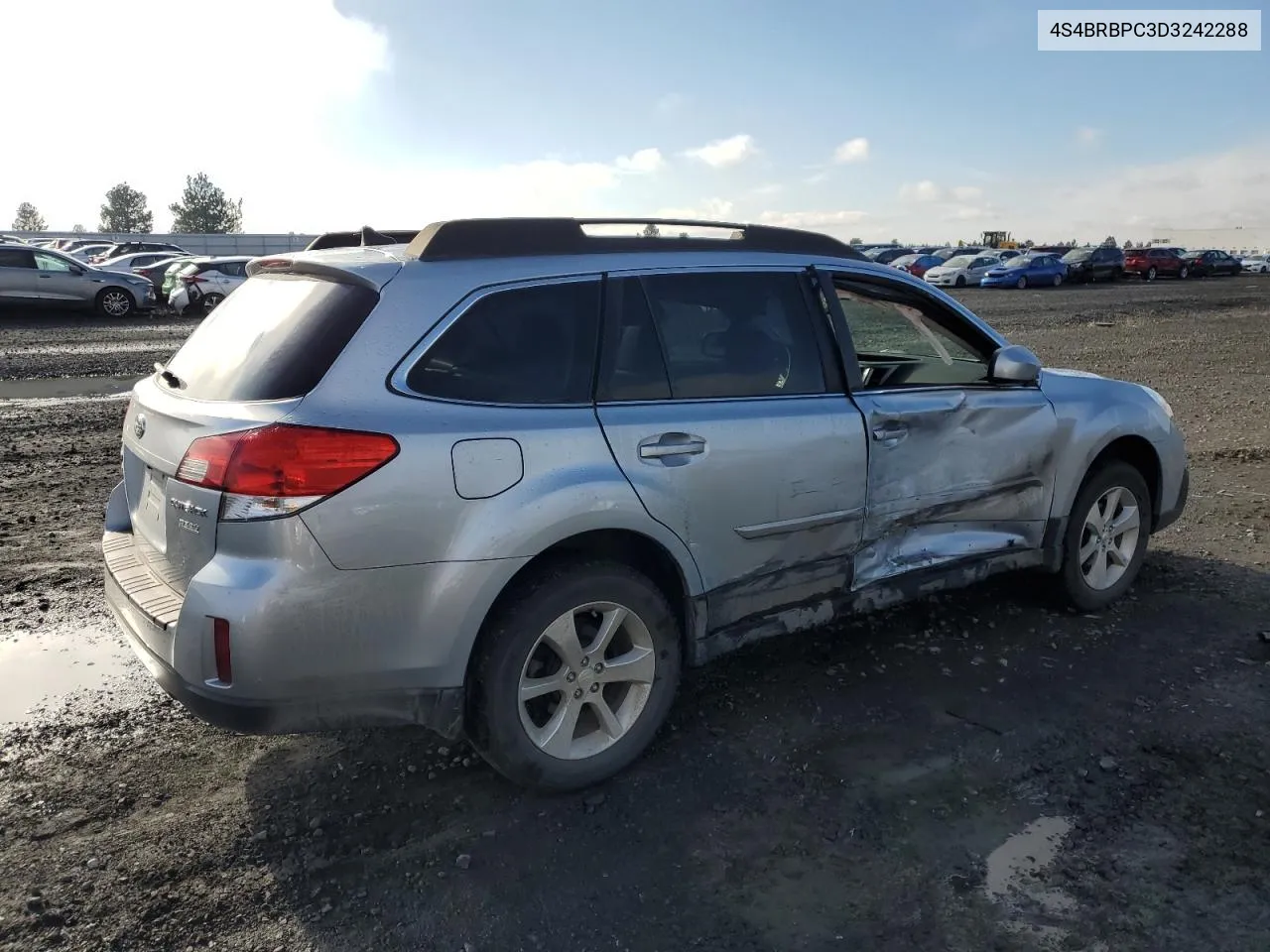 2013 Subaru Outback 2.5I Limited VIN: 4S4BRBPC3D3242288 Lot: 80987574