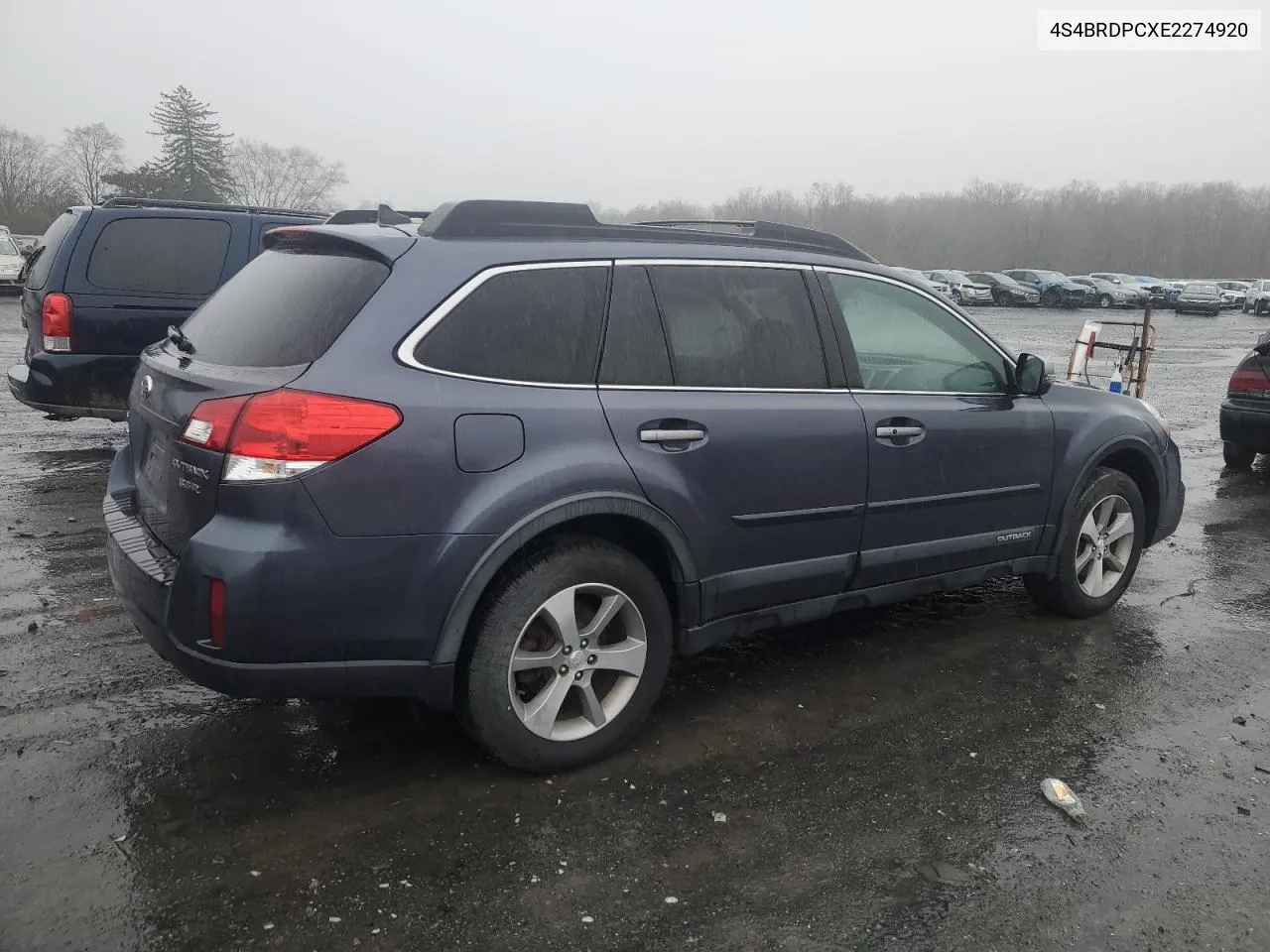 2014 Subaru Outback 3.6R Limited VIN: 4S4BRDPCXE2274920 Lot: 43763184