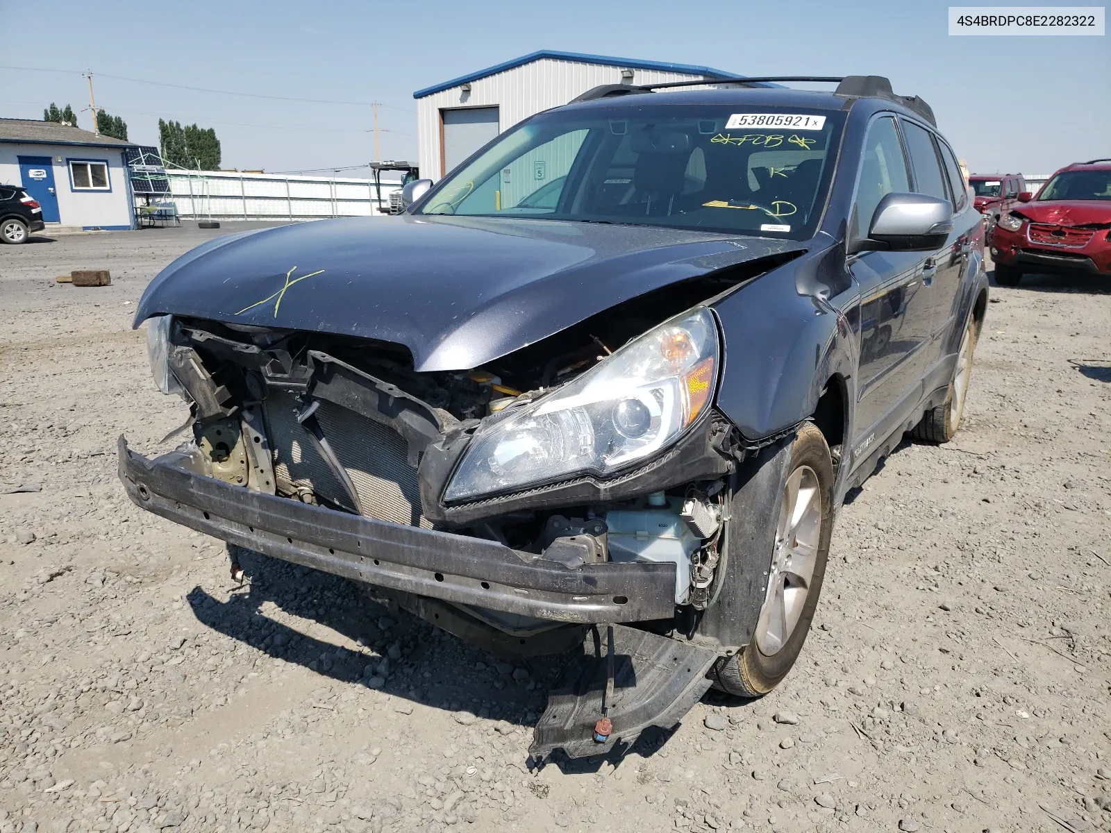 2014 Subaru Outback 3.6R Limited VIN: 4S4BRDPC8E2282322 Lot: 53805921