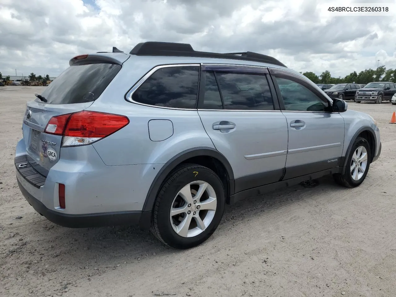 2014 Subaru Outback 2.5I Limited VIN: 4S4BRCLC3E3260318 Lot: 59436724