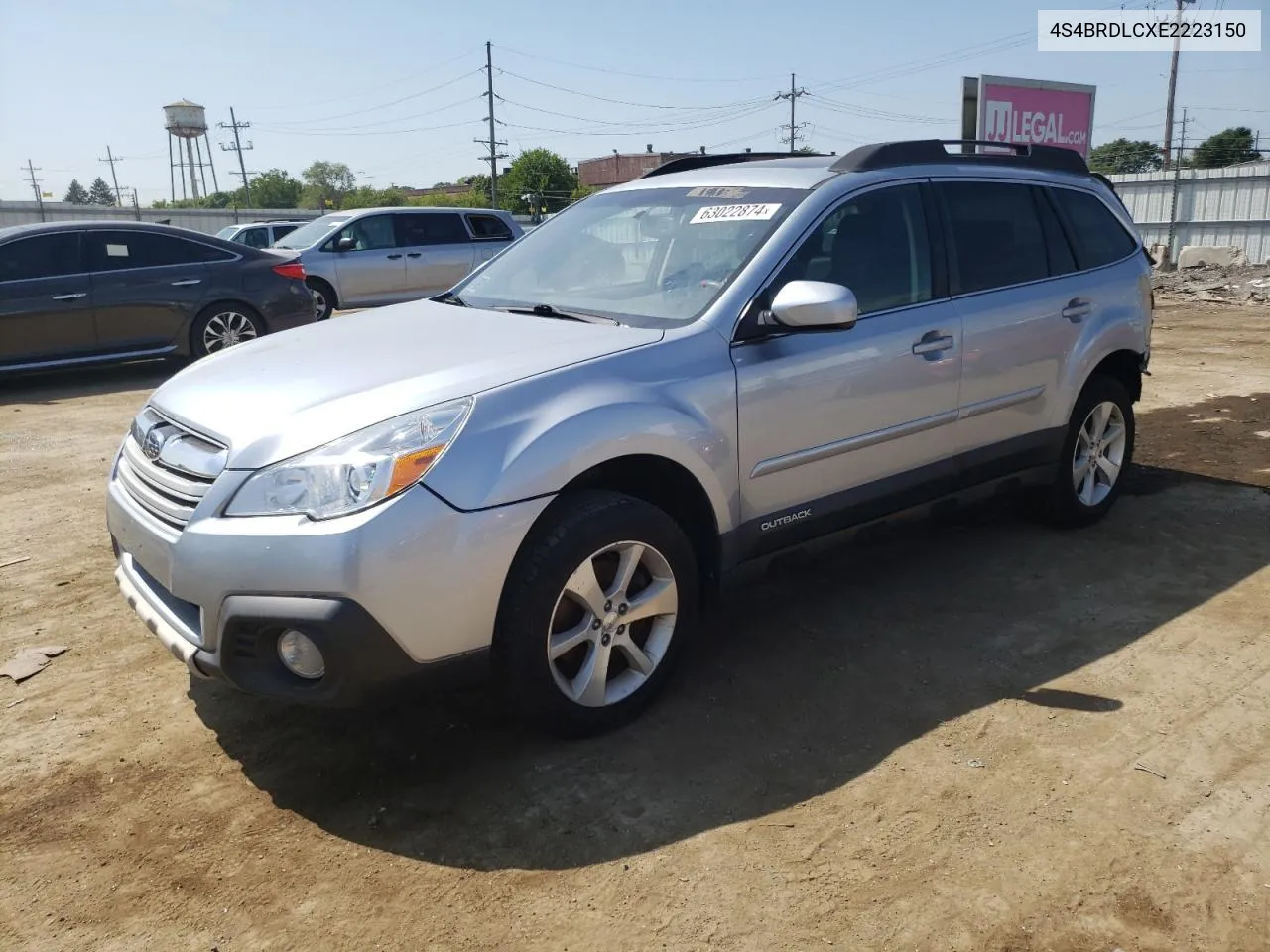 4S4BRDLCXE2223150 2014 Subaru Outback 3.6R Limited