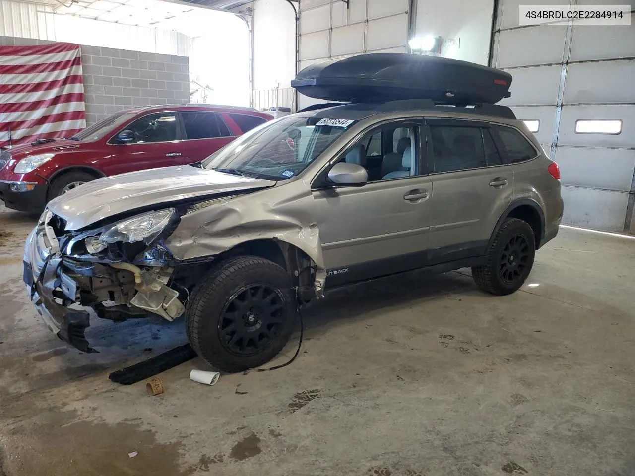 2014 Subaru Outback 3.6R Limited VIN: 4S4BRDLC2E2284914 Lot: 68570544