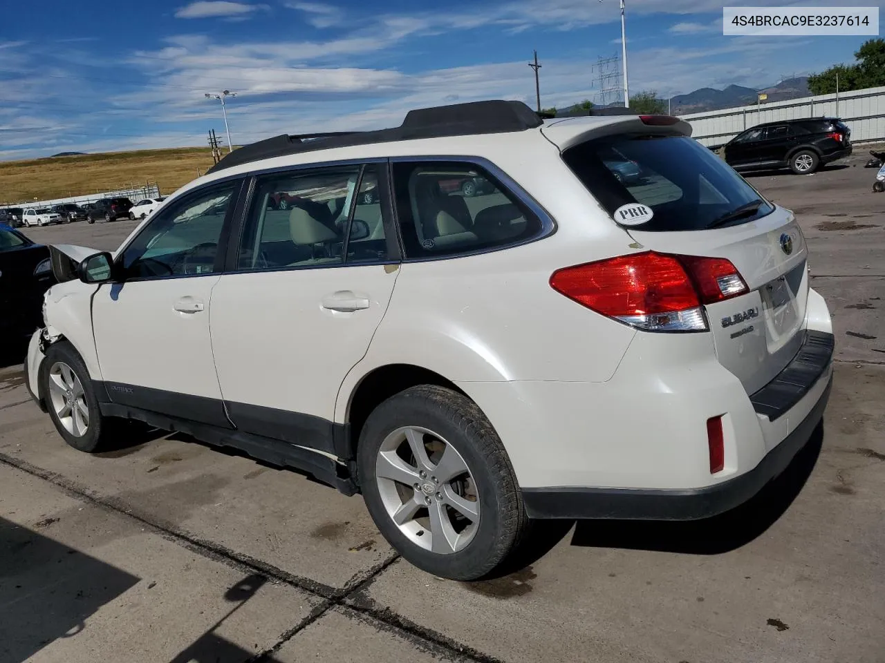 4S4BRCAC9E3237614 2014 Subaru Outback 2.5I