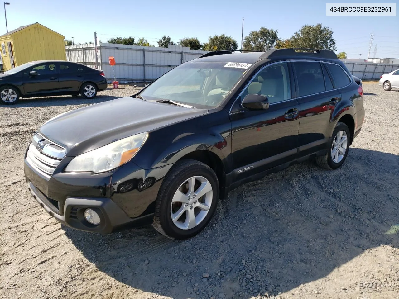 2014 Subaru Outback 2.5I Premium VIN: 4S4BRCCC9E3232961 Lot: 69895434