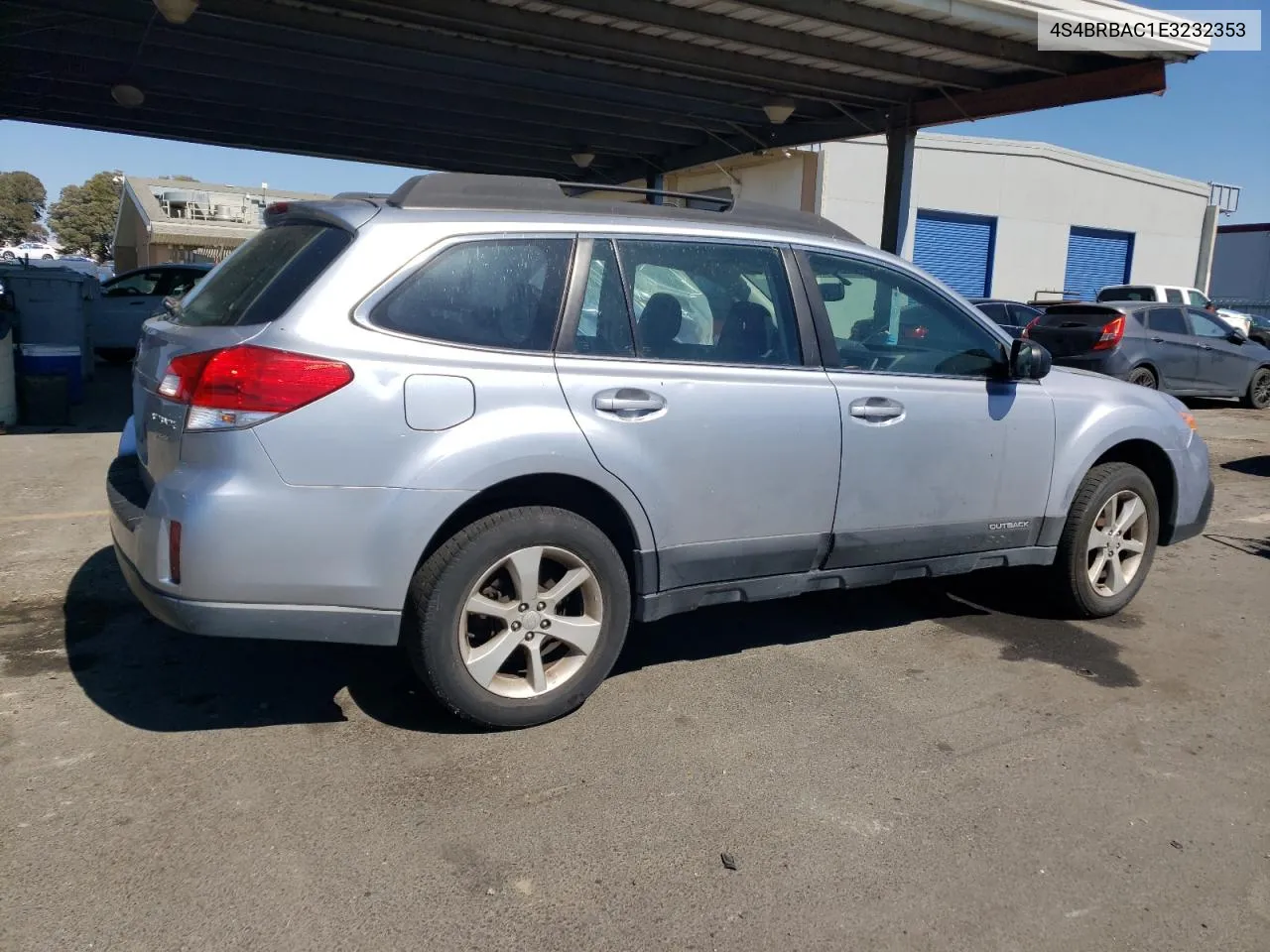 4S4BRBAC1E3232353 2014 Subaru Outback 2.5I