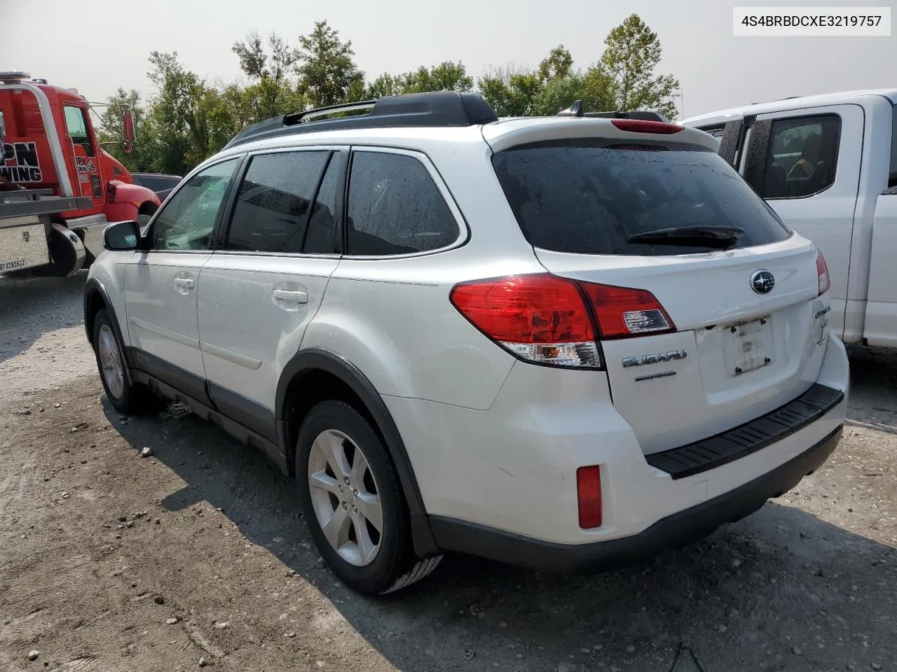 4S4BRBDCXE3219757 2014 Subaru Outback 2.5I Premium