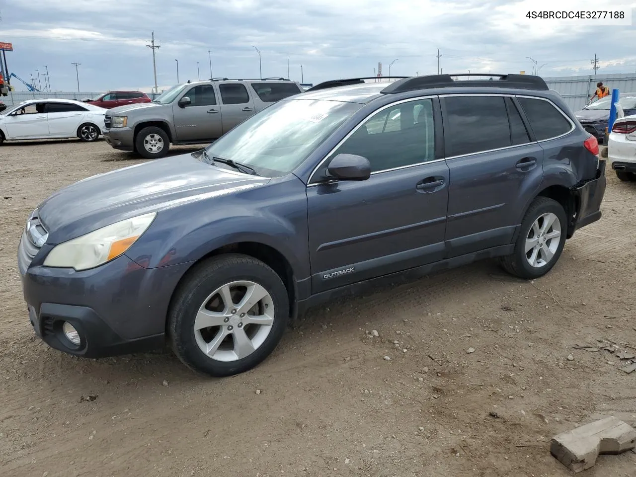 2014 Subaru Outback 2.5I Premium VIN: 4S4BRCDC4E3277188 Lot: 71186004