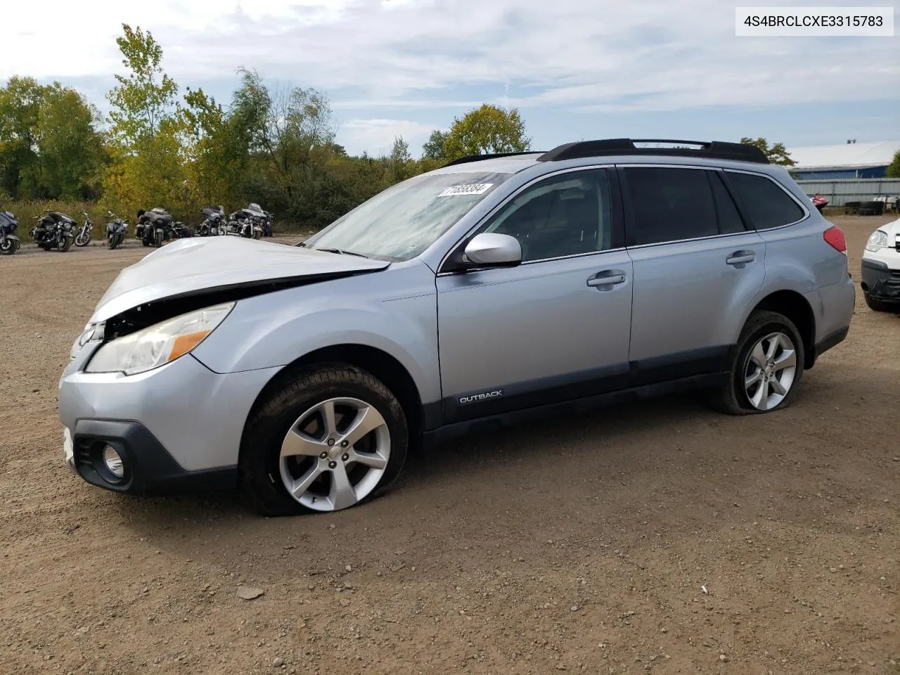 4S4BRCLCXE3315783 2014 Subaru Outback 2.5I Limited