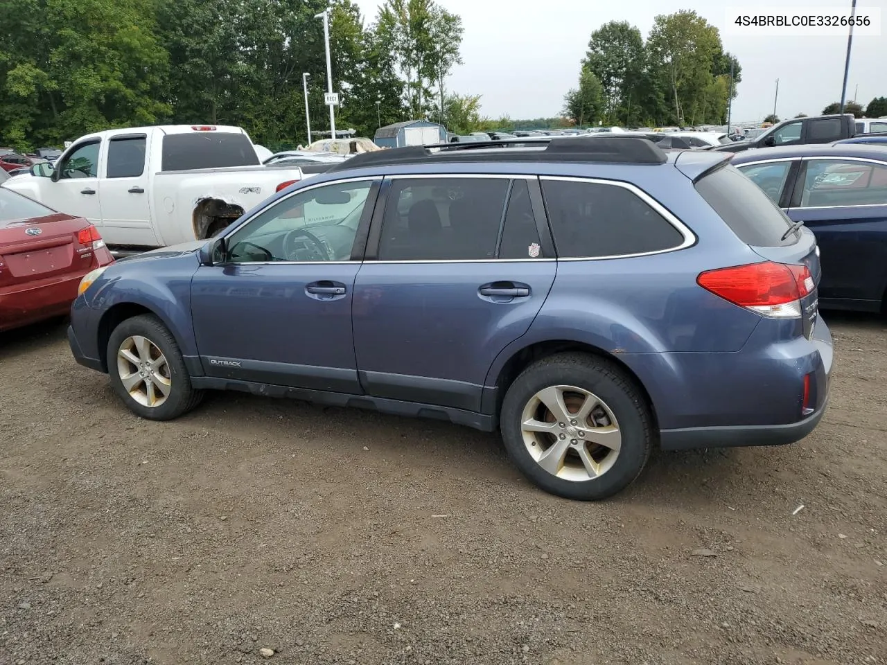 2014 Subaru Outback 2.5I Limited VIN: 4S4BRBLC0E3326656 Lot: 72039744