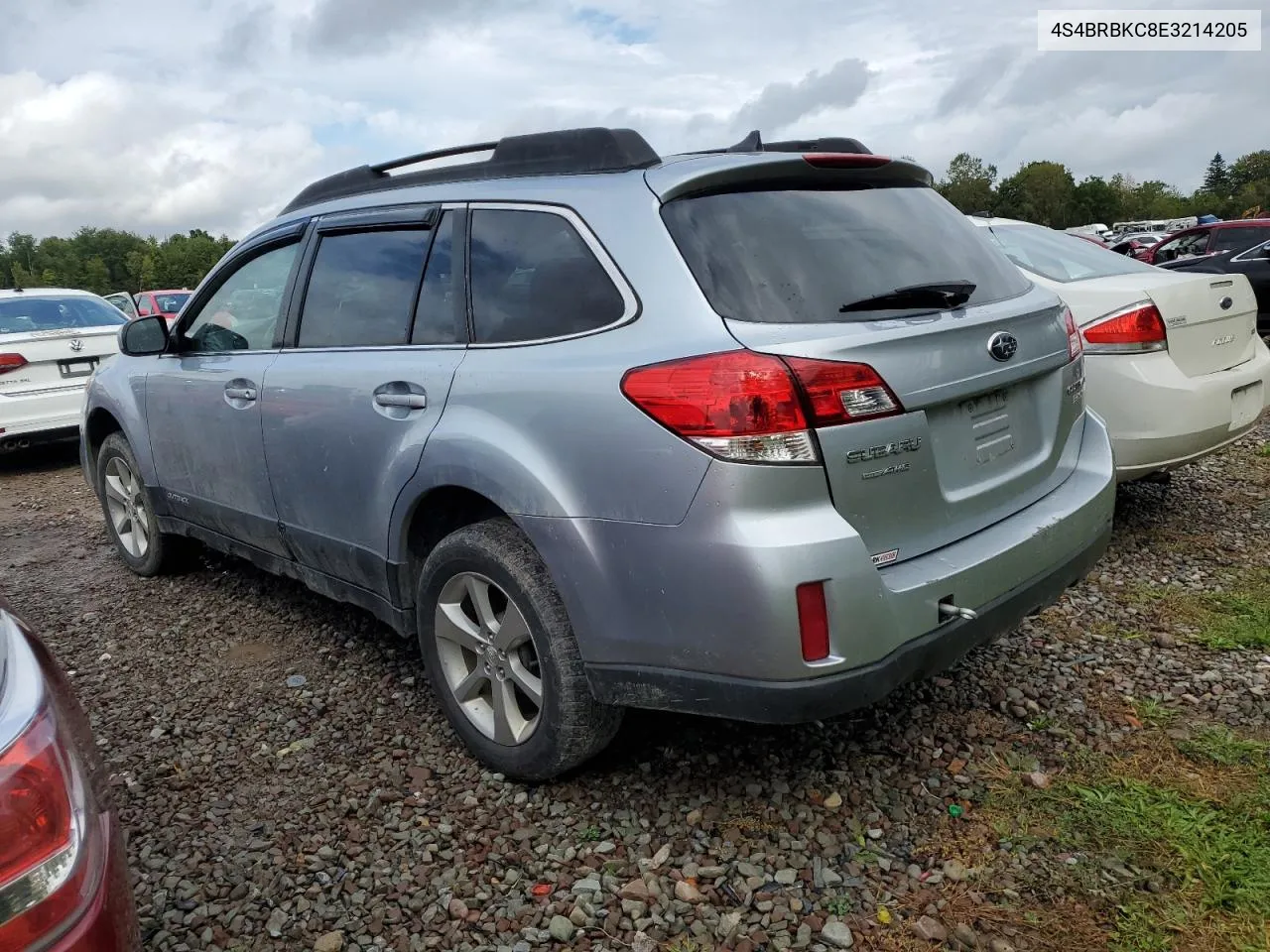 2014 Subaru Outback 2.5I Limited VIN: 4S4BRBKC8E3214205 Lot: 73040854