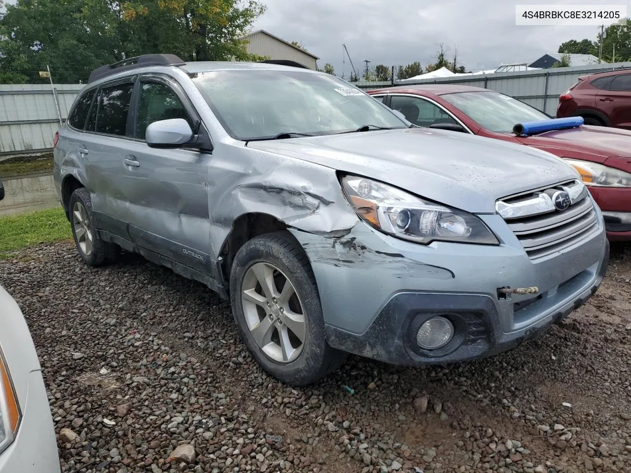 2014 Subaru Outback 2.5I Limited VIN: 4S4BRBKC8E3214205 Lot: 73040854