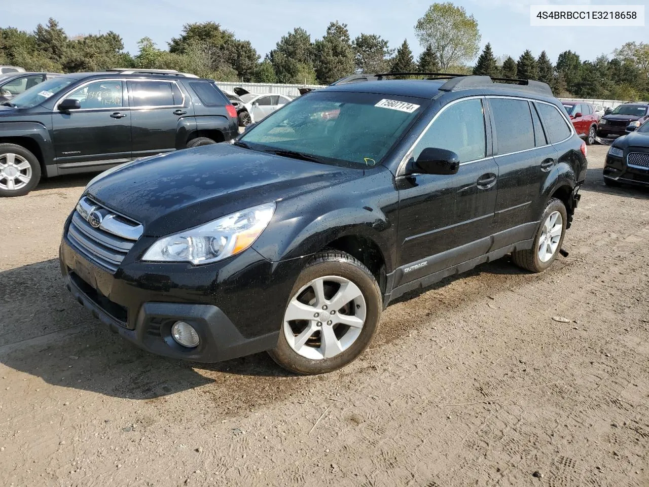 4S4BRBCC1E3218658 2014 Subaru Outback 2.5I Premium