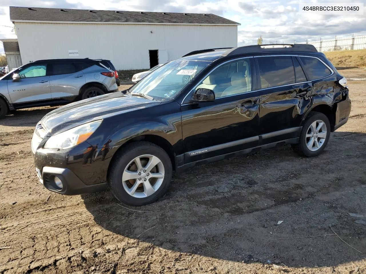 2014 Subaru Outback 2.5I Premium VIN: 4S4BRBCC3E3210450 Lot: 76320924