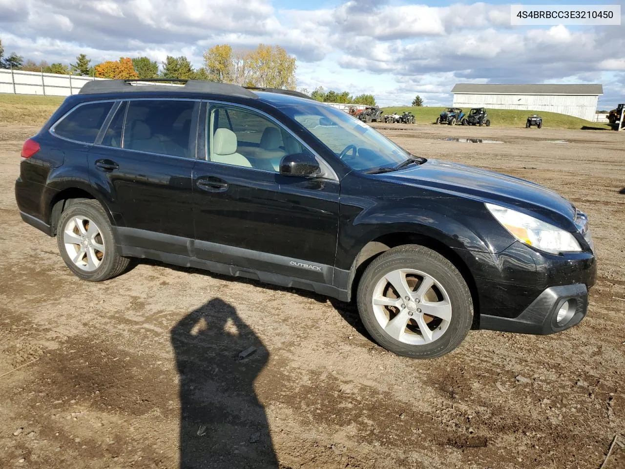 2014 Subaru Outback 2.5I Premium VIN: 4S4BRBCC3E3210450 Lot: 76320924