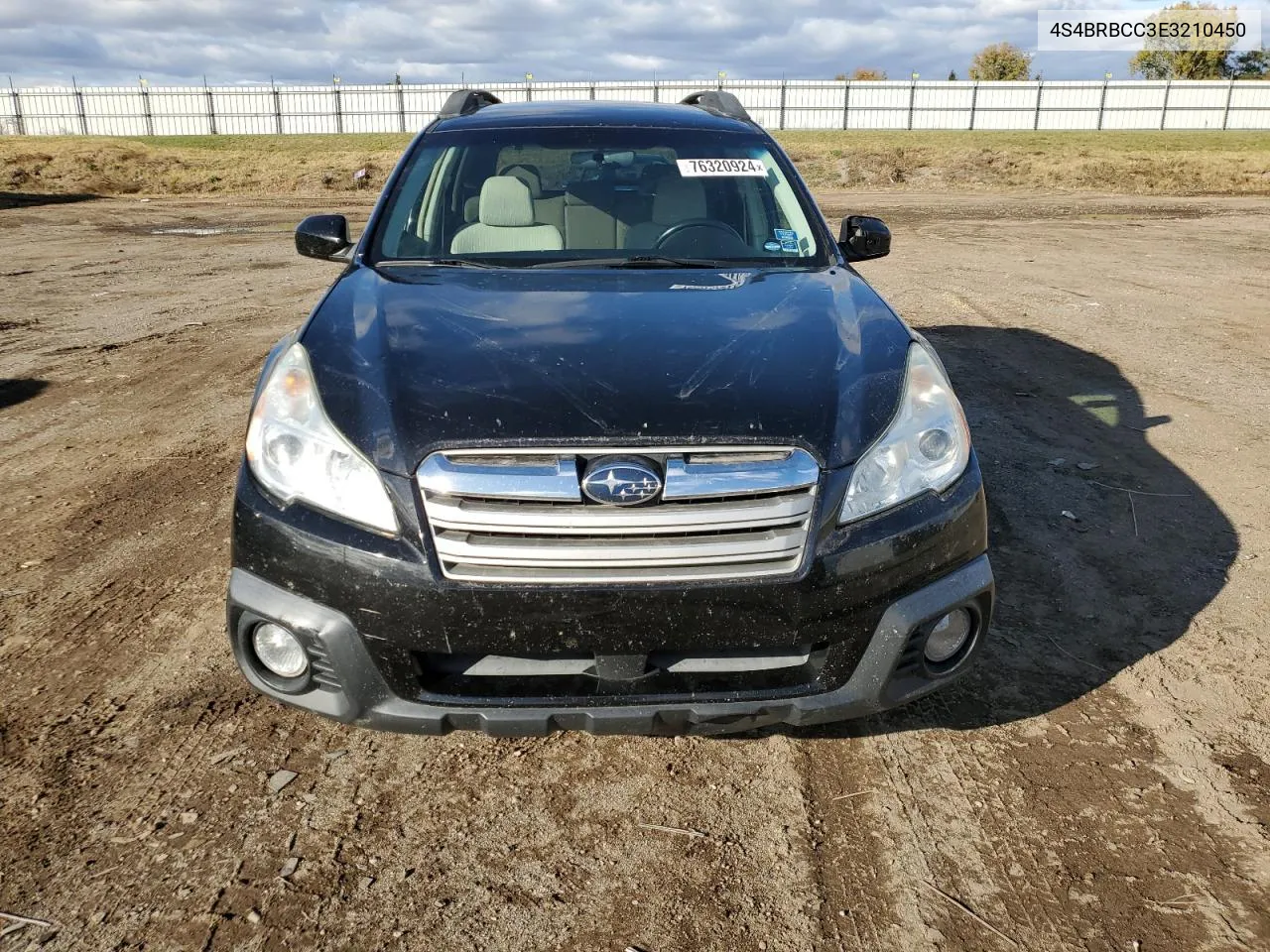 2014 Subaru Outback 2.5I Premium VIN: 4S4BRBCC3E3210450 Lot: 76320924